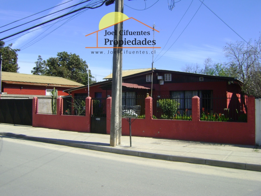 Amplia casa sólida, individual, con terreno de 509 mts2